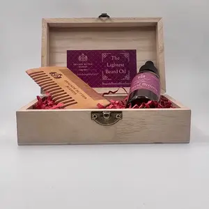 Beard Growth Oil with Comb Gift Set