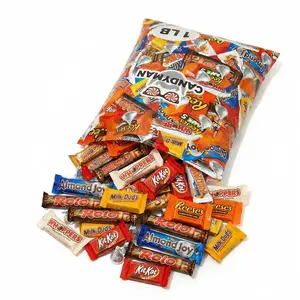 Assorted Chocolate Candy Variety Pack, 1 Pound Bag, Individually Wrapped Bulk Candy, Perfect for Easter, Holidays & Gifting