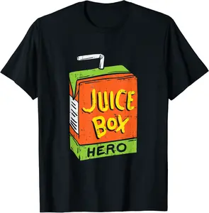 Juice Box Hero Juice Box T-Shirt - Nafeesaami Shop 42B09H3MY5F9