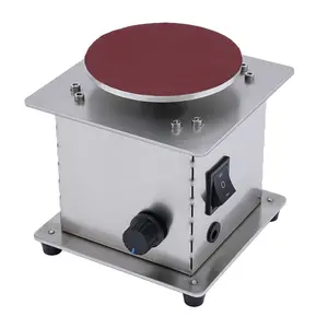 Silver 200W Mini Disc Sander US Plug Pure Copper Motor 6000rpm 10cm Sanding Disc for Home Factory DIY Metal Wood Grinding