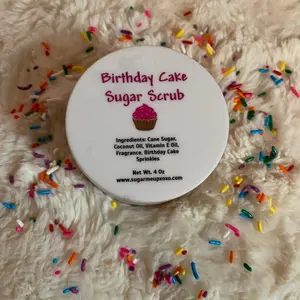 Birthday Cake Body Scrub