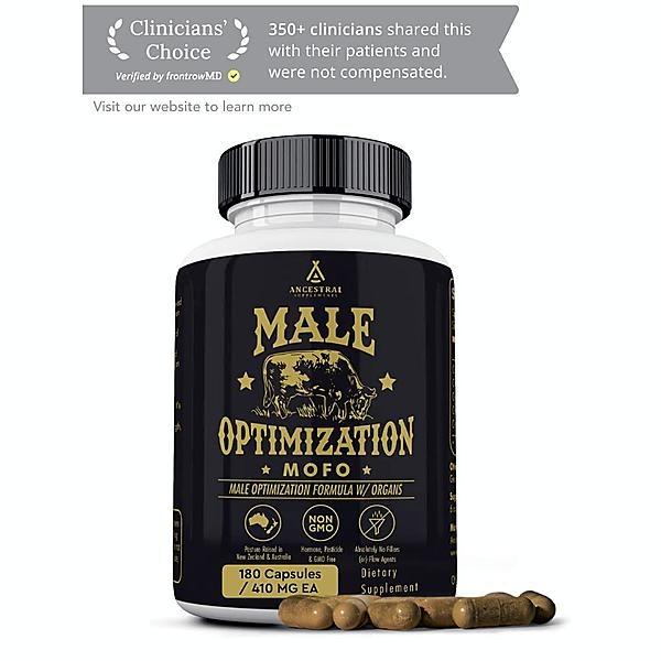 Ancestral Supplements MOFO-  180 Capsules Supports Energy Production Detoxification Digestion Immunity Full Body Wellness Non-GMO Freeze Dried Liver Health Supplement