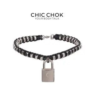 CHICCHOK [Eternal Return] – Cyclical Desire Handmade Leather Choker Daily Wear Necklace Gothic Witch Jewelry