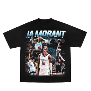 Ja Morant Tee Graphic Print Short Sleeve T-Shirt