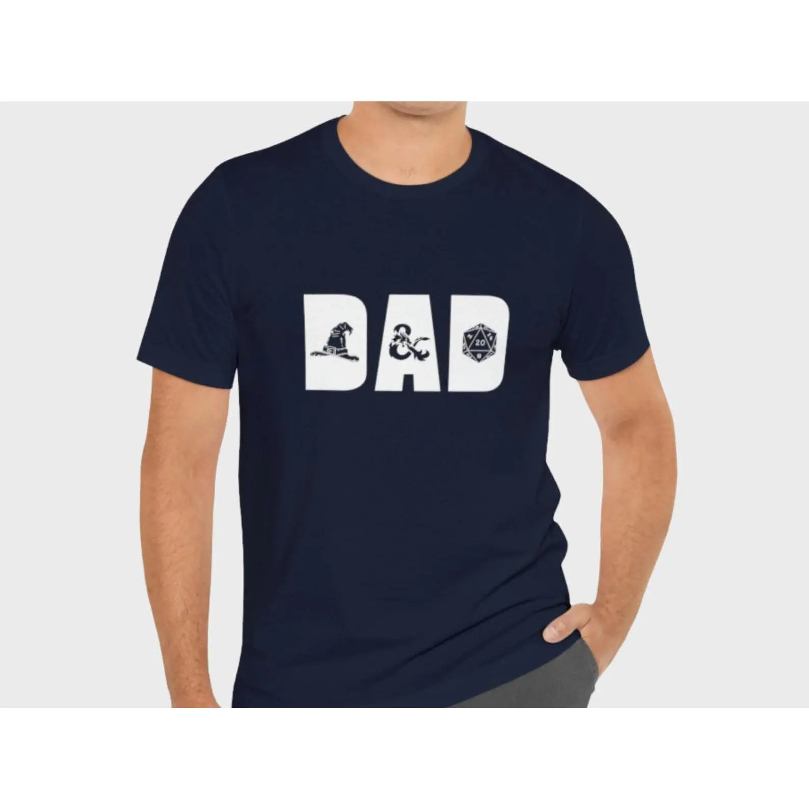 DnD Dad Shirt, D&D Dad Sweater, Dungeons and Dragons Dad Shirt, Fathers Day Gift for Husband, Dungeon Master Shirt, Cool Dad Club Shirt