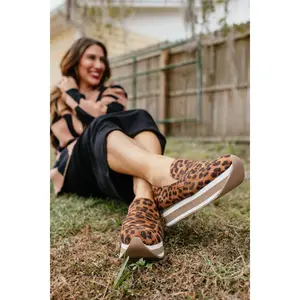 Corky's Leopard Sheesh Shoes