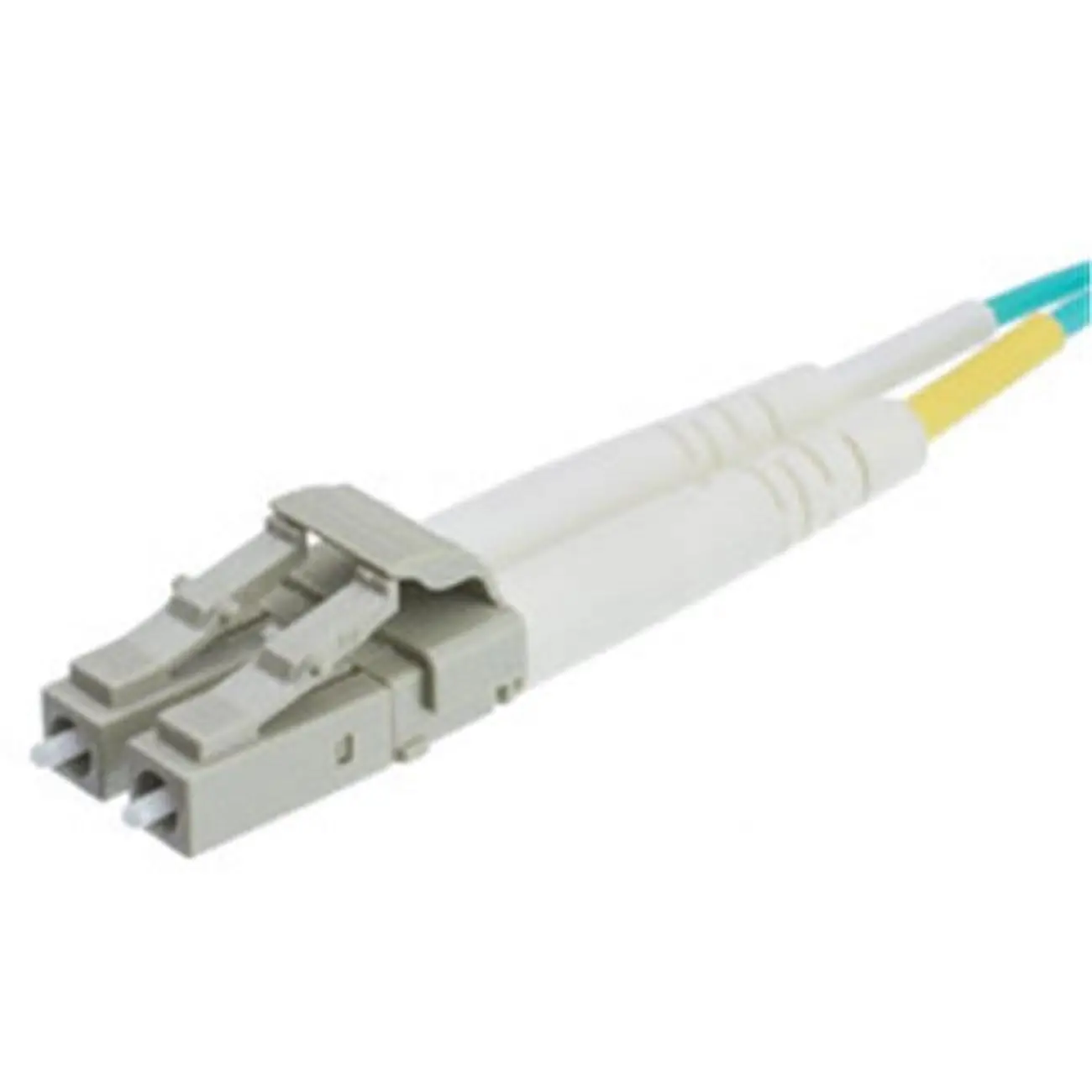 Cable Wholesale LCLC-41006 19.6 ft. LC & LC Multimode & Duplex 10 GB Aqua OM4 Fiber Optic Cable, 50 &125 - 6 m