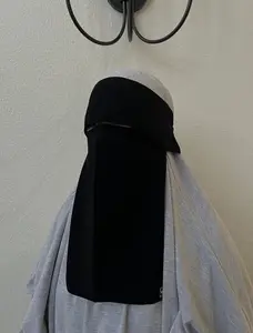 Detachable flap niqab