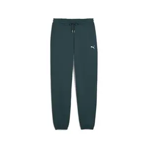 PUMA Mens Wardrobe Essentials Relaxed Sweatpants Casual - Green