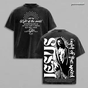 Imagine Peace Anti-Nuclear Peace Tee Vintage Washed Tee | Anti-War Christian Streetwear Shirt | Faith Over Fear Graphic for Believers | Inspiring Jesus Love & Hope Design