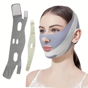 V Line Miracle Mask - Ultra-Thin Comfortable Chin Strap - Summers Secrets for a Youthful Contour, Sleeping Mask,summervibes