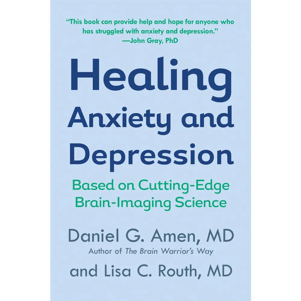 USED Book - Healing Anxiety and Depression: Based on Cutting-Edge Brain-Imaging Science by Amen, Daniel G. (Paperback) - english