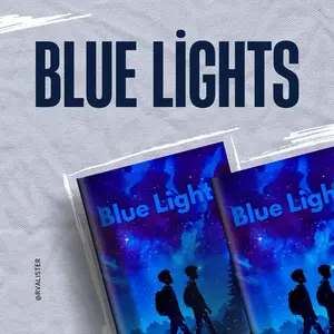 RV Alister Blue Lights - Paper Back Book Box - Signed Edition with Exclusive Bonus Chapter - Soft Emotional Coming of Age Novel