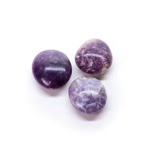 Lepidolite Palm Stone