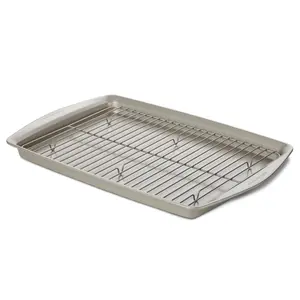 13-Inch x 19-Inch Jumbo Nonstick Sheet Pan with Rack