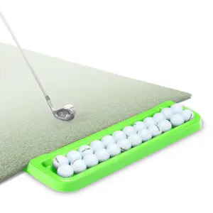 GoSports All-Weather Golf Ball Tray - 24 Ball Capacity - Green