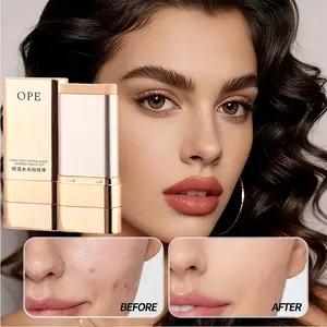Waterproof Long-Lasting Foundation Stick, High Coverage No Powder Blockage, Instant Brightening Even Skin Tone, All-Day Wear