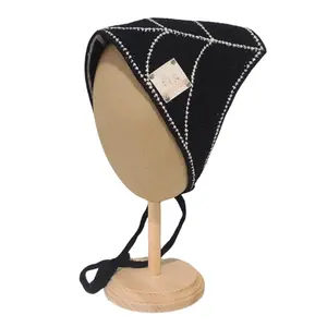 Silkara Crochet Triangular Bandana Scarf by Oxford & Bo