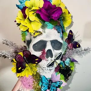 Fairy core Skull Centerpiece