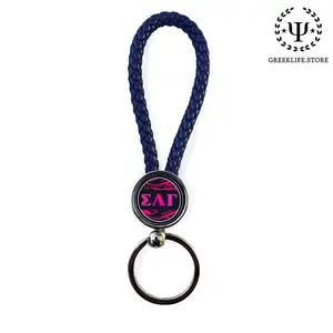 Sigma Lambda Gamma Key chain Round
