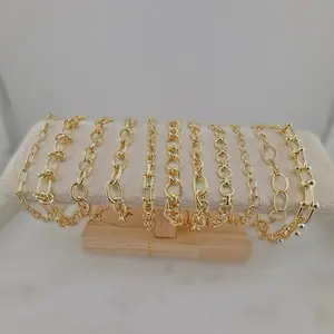 Custom Charm Bracelet - Gold or Silver Stainless Steel Chain with Unique Charms Adjustable Design Non Tarnish Personalized Jewelry