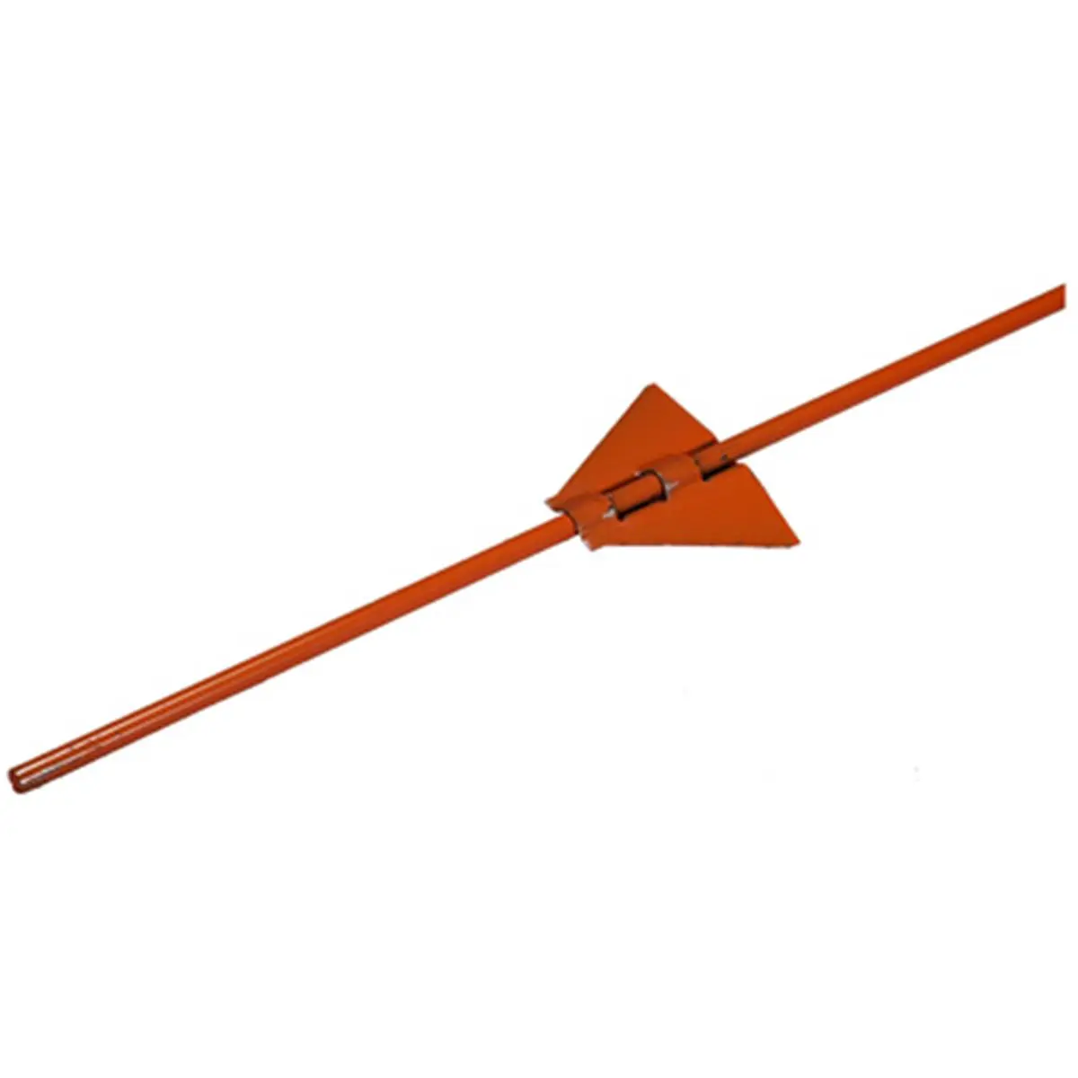 Dare Products 1552-48 Steel Electric Fence Post, 5/16 x 48 in, Welded Anchor Plate, No Insulators, Outdoor Home Improvement & Garden Supplies Accessory, Metal