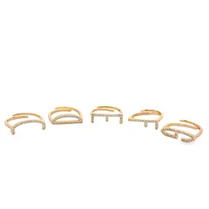 Initial Name Letter Ring