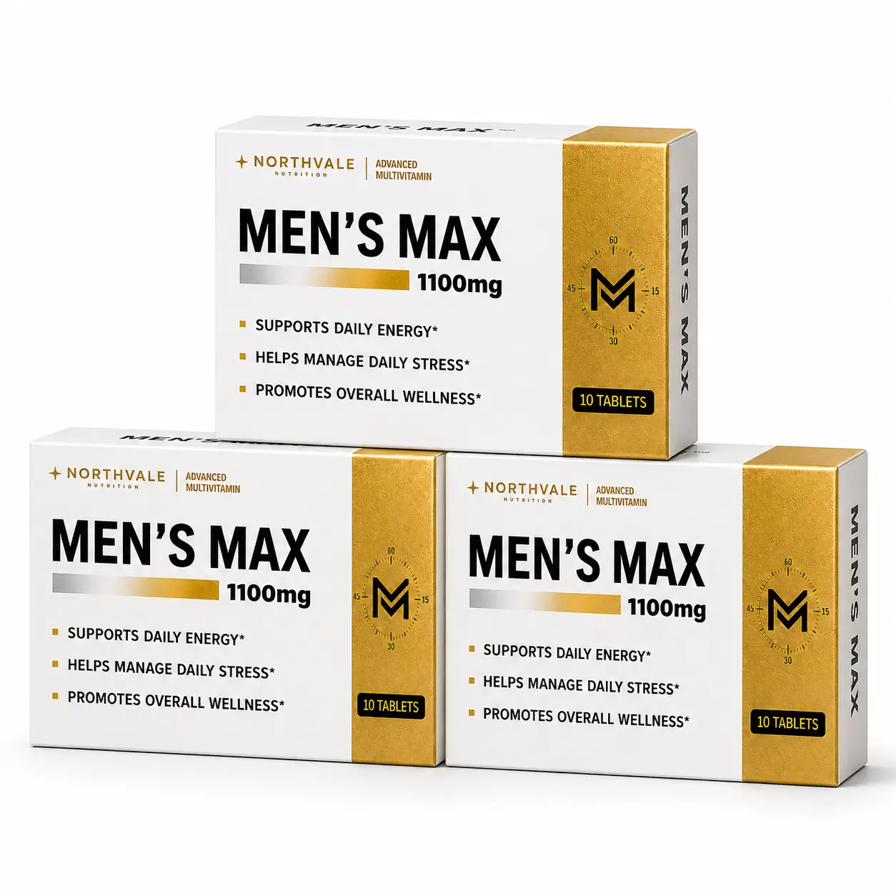 3x MEN‘S MAX VItamins
