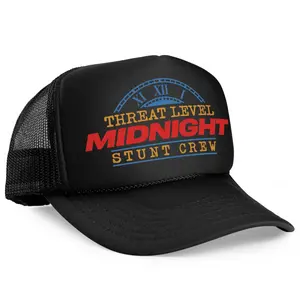 The Office Threat Level Midnight Stunt Crew Cap Hat