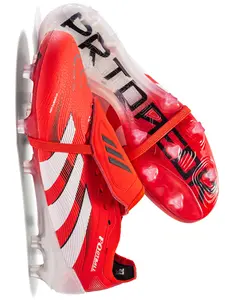 Men & Women FG Soccer Cleats, Non-Slip Comfortable Football Shoes with Flip-Tongue, Stable Ankle Support & TPU Outsole, Ideal for Outdoor Turf, Grass, Professional Matches & Daily Training