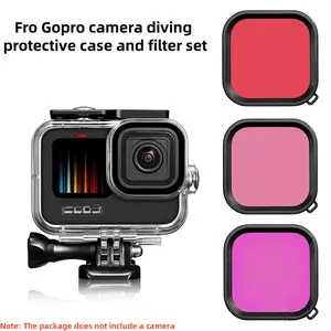 Gopro Hero13 Waterproof Case, Underwater Shooting Accessory Protective Case, 40-Meter Waterproof Depth, Durable Design for Outdoor Adventures