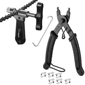 Bike Link Plier Chain Breaker Splitter 6 Pairs Bicycle Missing Link, Chain Plier Quick Links Opener Remover Pliers for 6-10 Speed Chains Repair Professional Bike Chains Repair Tool Kit - Home Improvement.