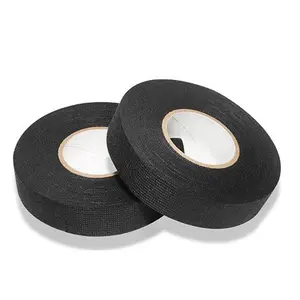 Wire Harness Tape, 2 Counts High Temp Wiring Loom Harness Self-adhesive Felt Cloth Electrical Tape, Electrical Wiring Tape for Automotive Engine