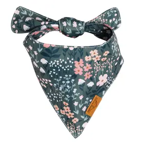 Remy+Roo Stylish Dog Bandanas | Premium Durable Fabric | Unique Shape Ideal for Birthday Christmas Gifts | Adjustable Fit | Multiple Sizes Offered