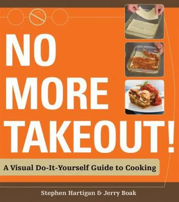 USED Book - No More Takeout: A Visual Do-It-Yourself Guide to Cooking by Stephen Hartigan (Hardcover) - english