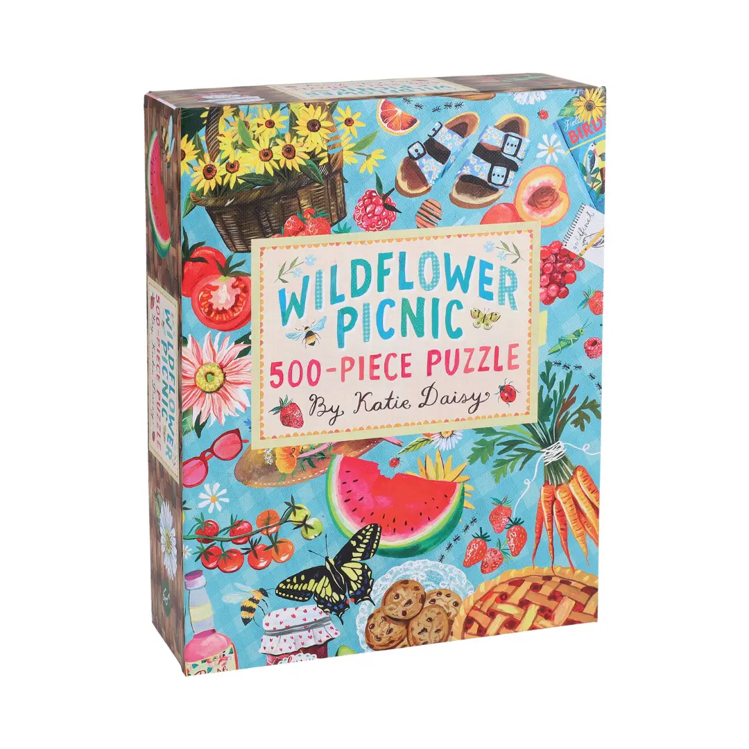 Wildflower Picnic 500-Piece Puzzle