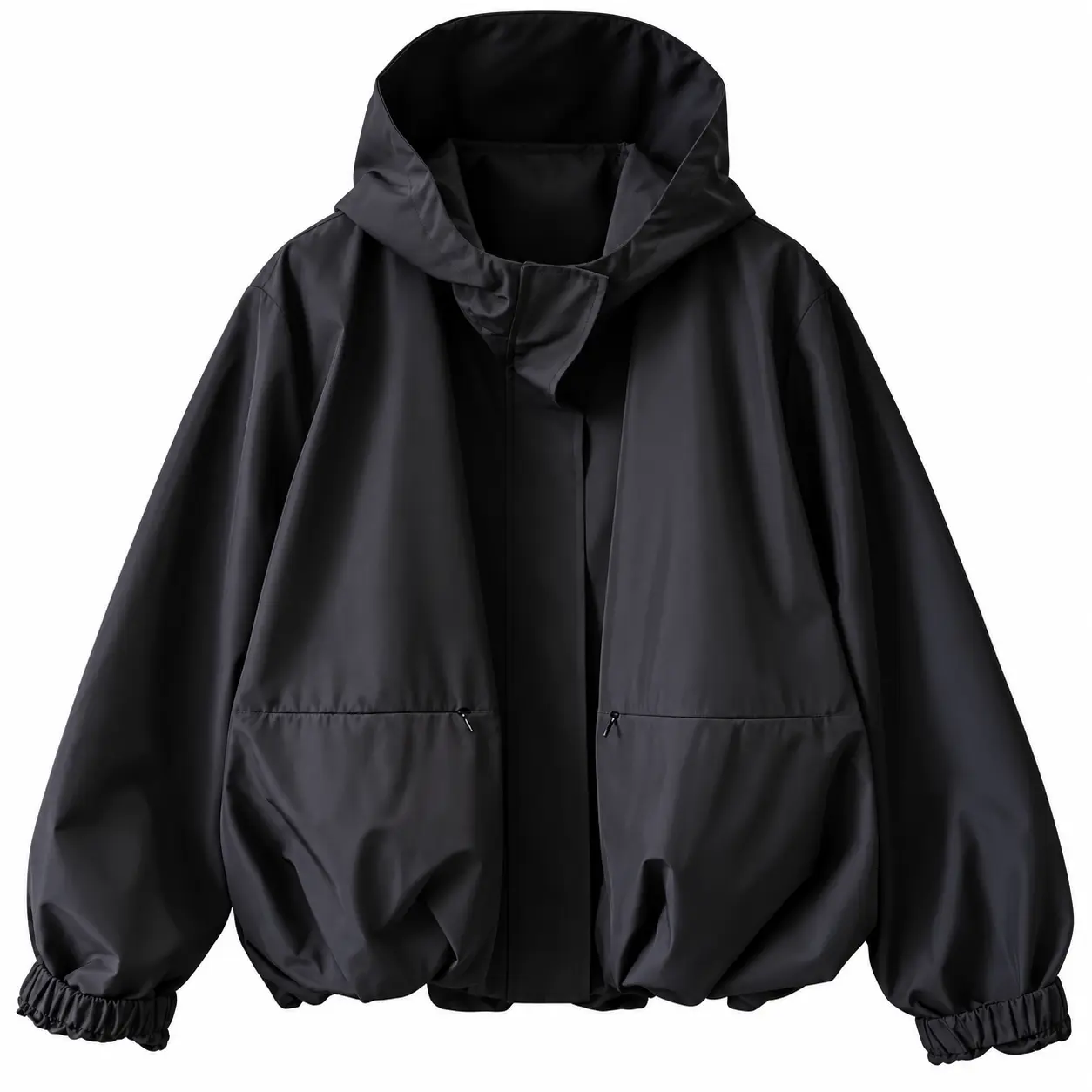 Women’s oversized hooded windbreaker jacket, lightweight waterproof raincoat, casual loose-fit streetwear outerwear, trendy fall fashion jacket for women, everyday commuting, travel & outdoor wear