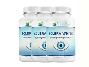 3 Bottle - BUNDLE - Sclera White | Eye Health -  Eye beauty Vitamin Supplement - 3 Bottle Bundle for Healthier Brighter Eyes with Eyebright & Lutein