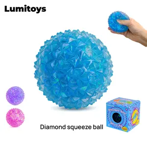 Squishy Diamond Stress Ball - ASMR Sensory Toy for Anxiety, ADHD, and Everyday Relief
