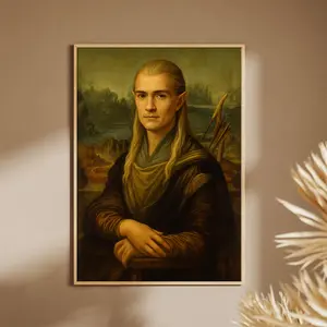 The Legolas Mona Trendy Funny Wall Art Poster Home Decor Wall decor