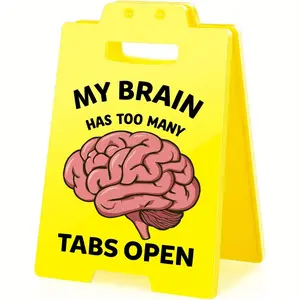 Funny Office Desk Sign, Humorous Gift for Coworkers & Employees, Perfect for Holiday Season, Unique Present Idea for Hr & Bosses