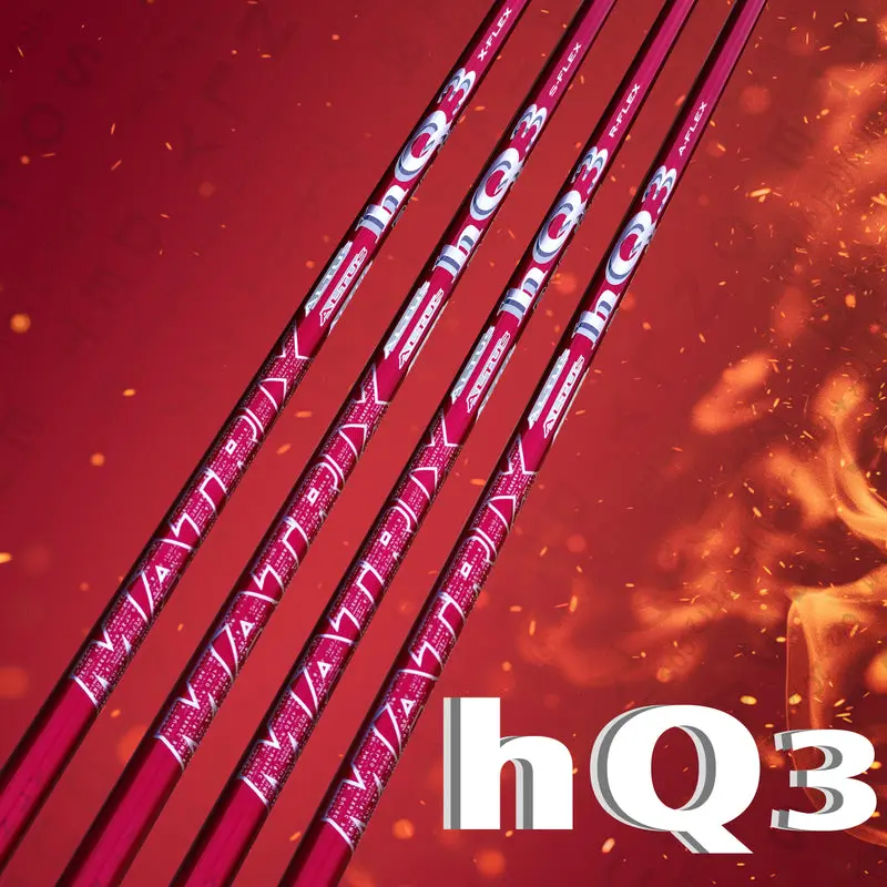 MATRIX Shaft ALTUS HQ3 Series Red Raw Hybrid Shaft - 85g, Stiff Tip, Added Stability for Hybrid Clubs Enhanced Performance, Raw Shaft