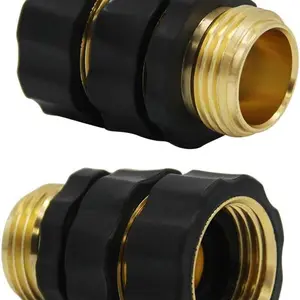 3/4 Inch Garden Hose Fitting Quick Connector Male and Female Set, 4 Set, Garden Hose Adapter, Quick Connect Hose Fittings, Garden Hose Connector, Hose Attachment