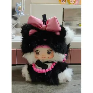 Nommi Sitting Zoo Series Plush Doll Blind Box Pendant Keychain Toy Random 1 Pc