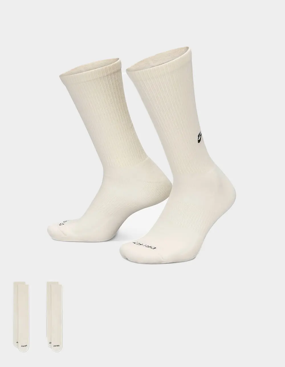 NIKE  Mens Everyday 2 Pack Cushioned Crew Socks