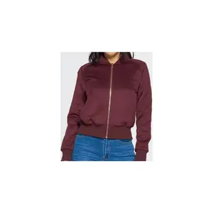 Burgundy Bomber Jacket Burgundy Bomber Jacket
