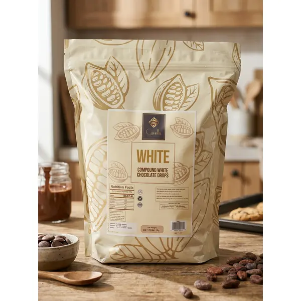 White Chocolate Drops 5kg Baking Chips | Cavella White Chocolate Drops 5kg Baking Chips | Cavella