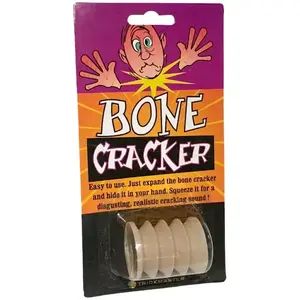 BONE CRACKER Neck Joke Gag Magic Trick Sound Prop Crack Toy Head Prank Gimmick