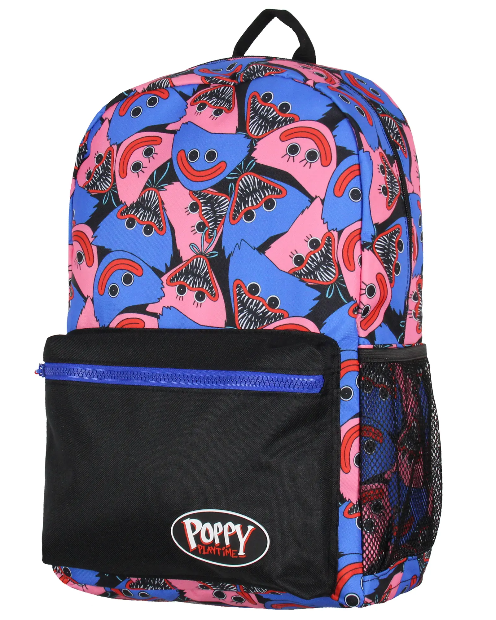 Poppy Playtime Backpack Kissy Missy And Huggy Allover Design Laptop School Travel Backpack 17"