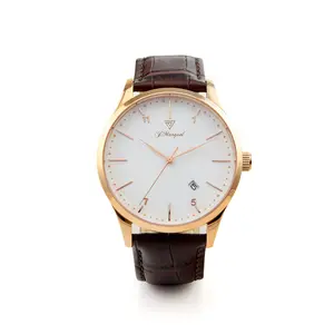 Daydream: Classic Crest (White with Brown Strap)